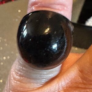 Lalique Cabochon Crystal Ring